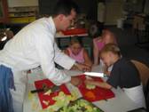 Kinder lernen Kochen